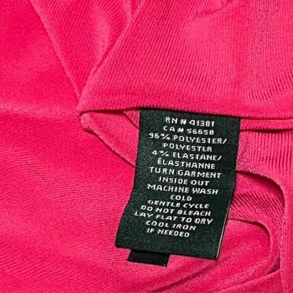 LAUREN RALPH LAUREN 1X Sleeveless V Neck Blouse Zipper Closure On The Back NWT - Picture 16 of 16